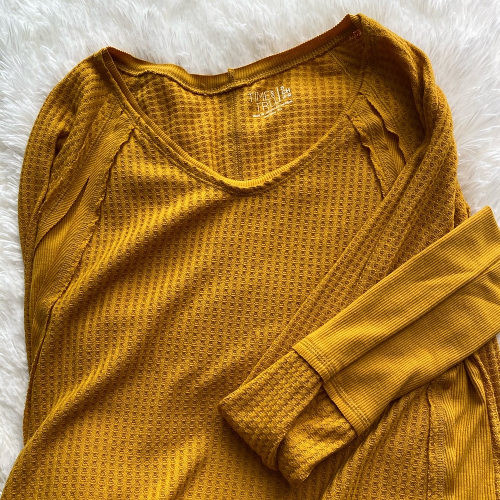 Like New- Long Sleeve Time&Tru Tunic